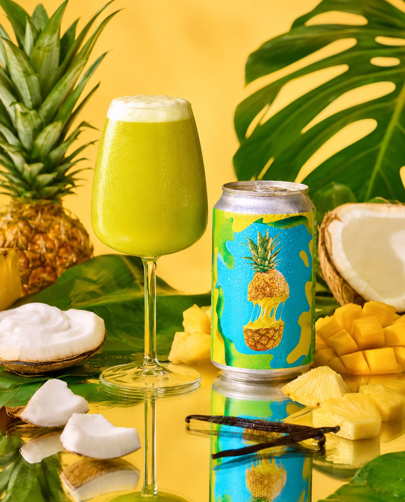 Pineapple Yuzu Cardamom can