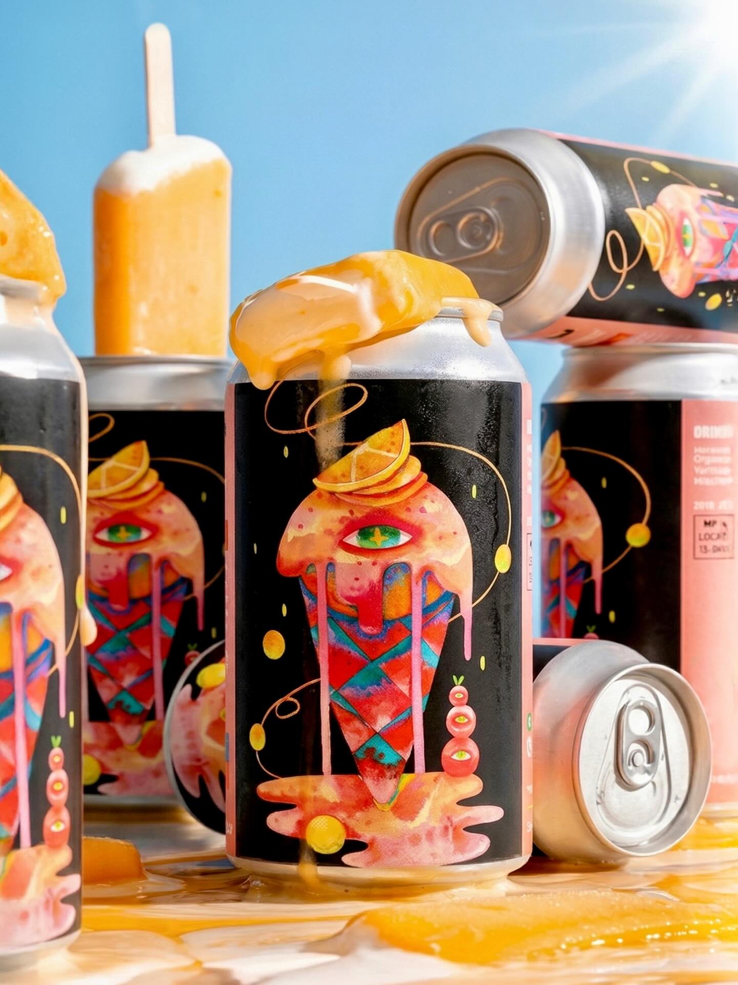Orange Creamsicle can